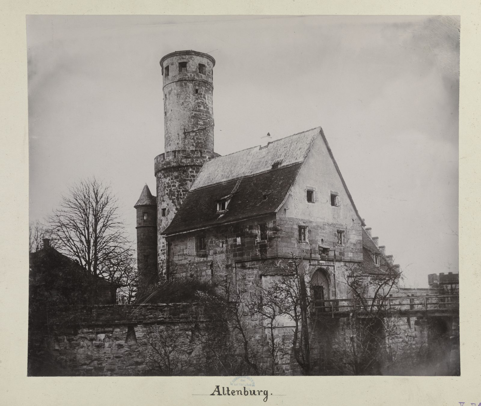 Ernst Roepke: Bamberg: Altenburg. Fotografie ca. 1900