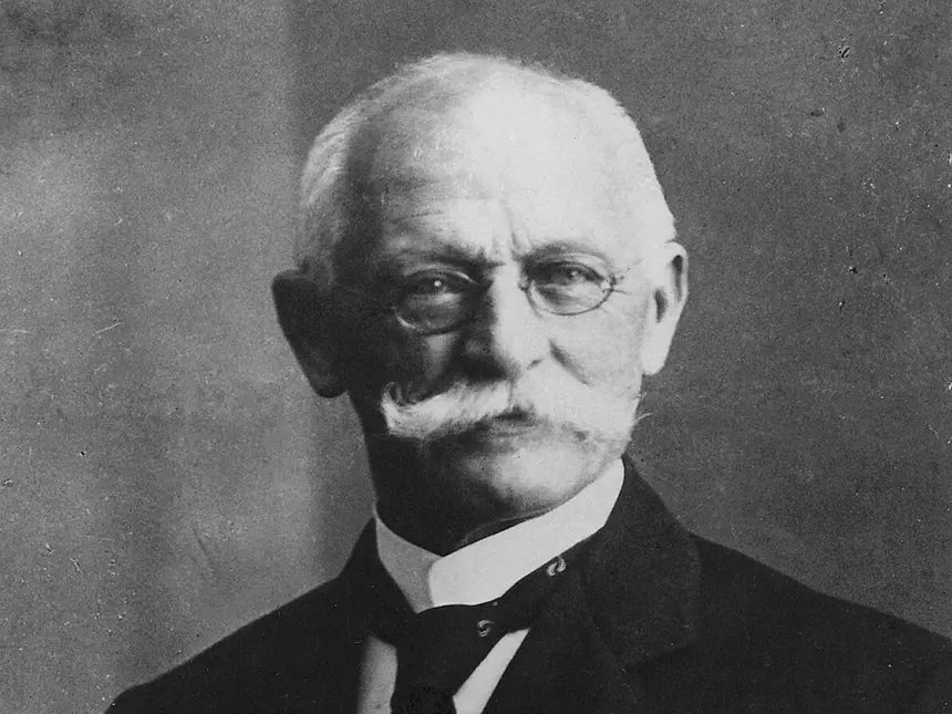 Der Architekt Gustav Haeberle, historische Ansicht der Altenburg