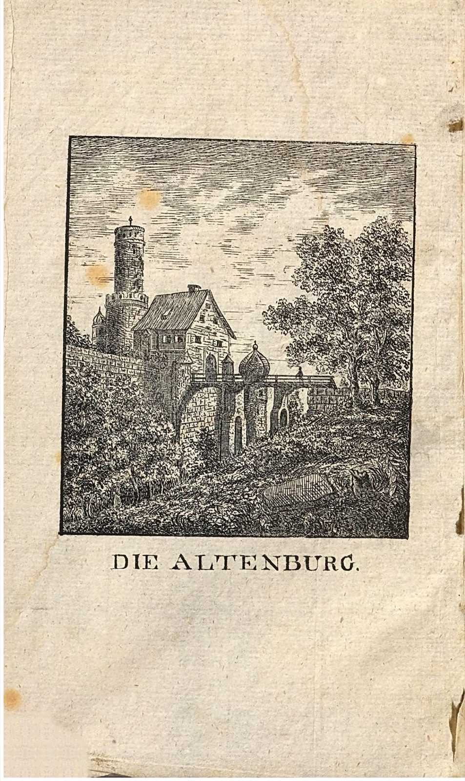 Heinrich Joachim Jaeck: Kurze Beschreibung der Altenburg, Bamberg 1819