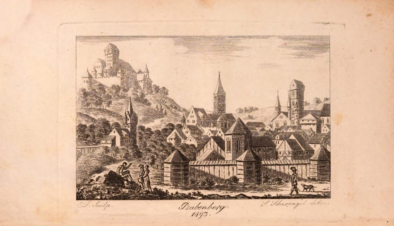 Paul Oesterreicher: Die Altenburg bei Bamberg, geschichtlich dargestellt. Erste Abtheilung.